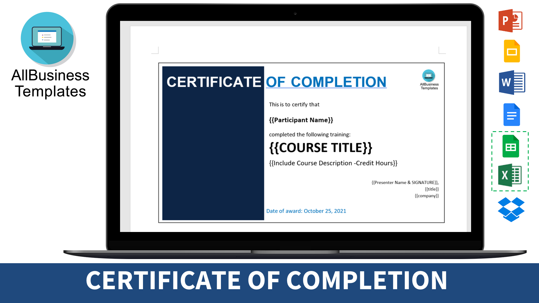 Certificate Templates main image