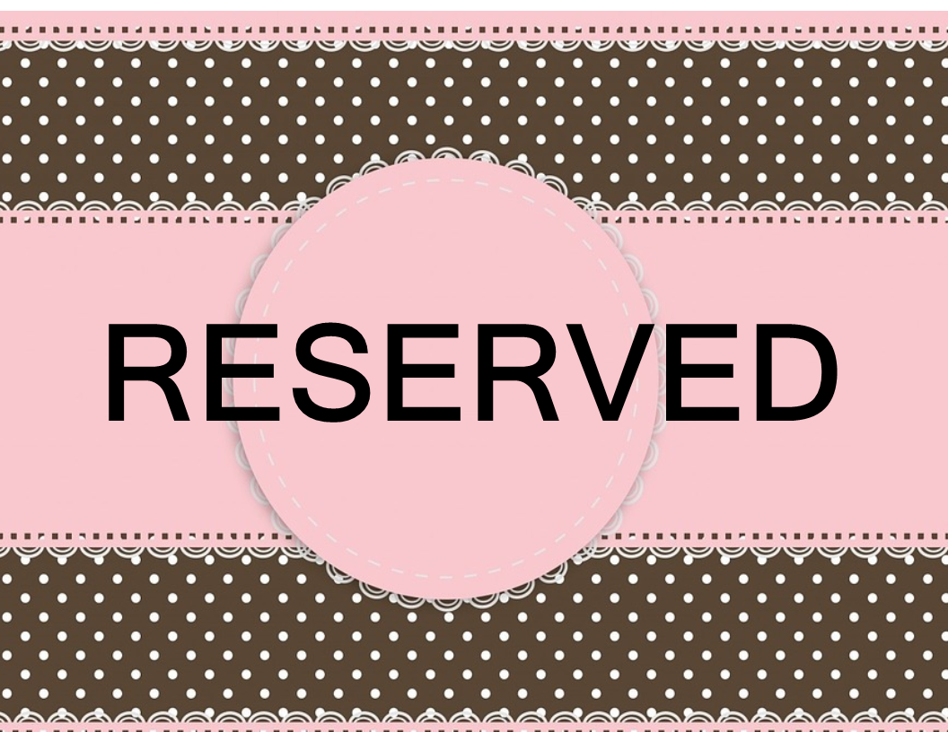 reserved sign template