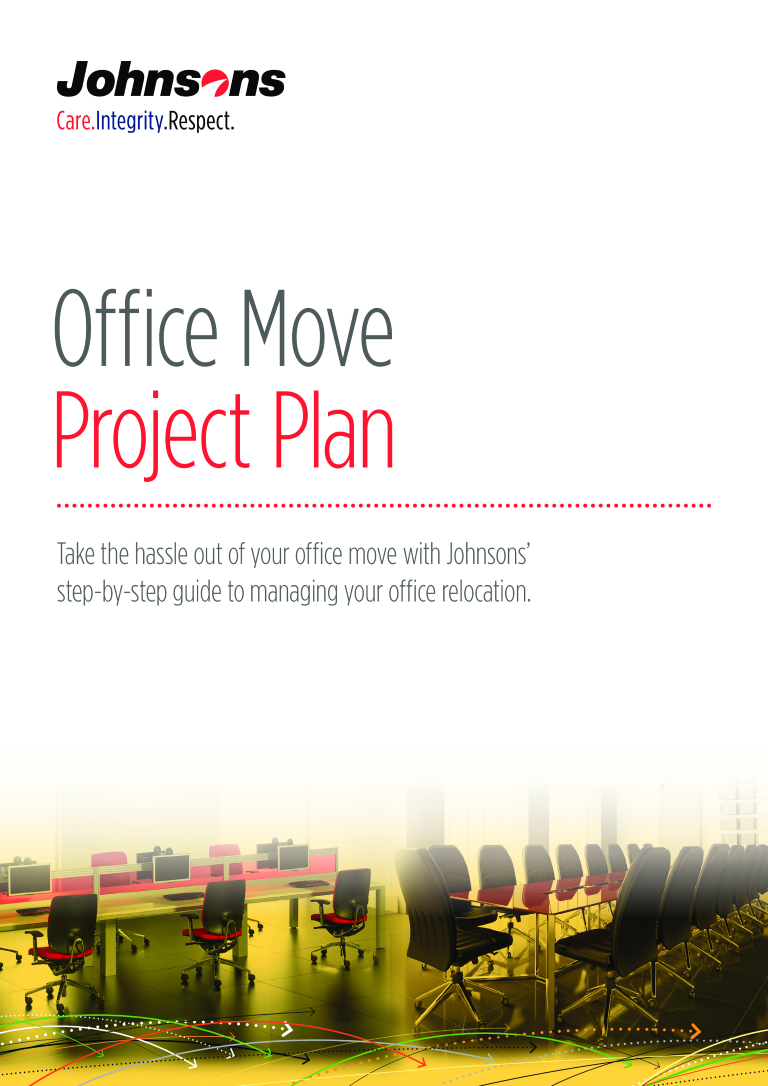 office move project plan voorbeeld afbeelding 