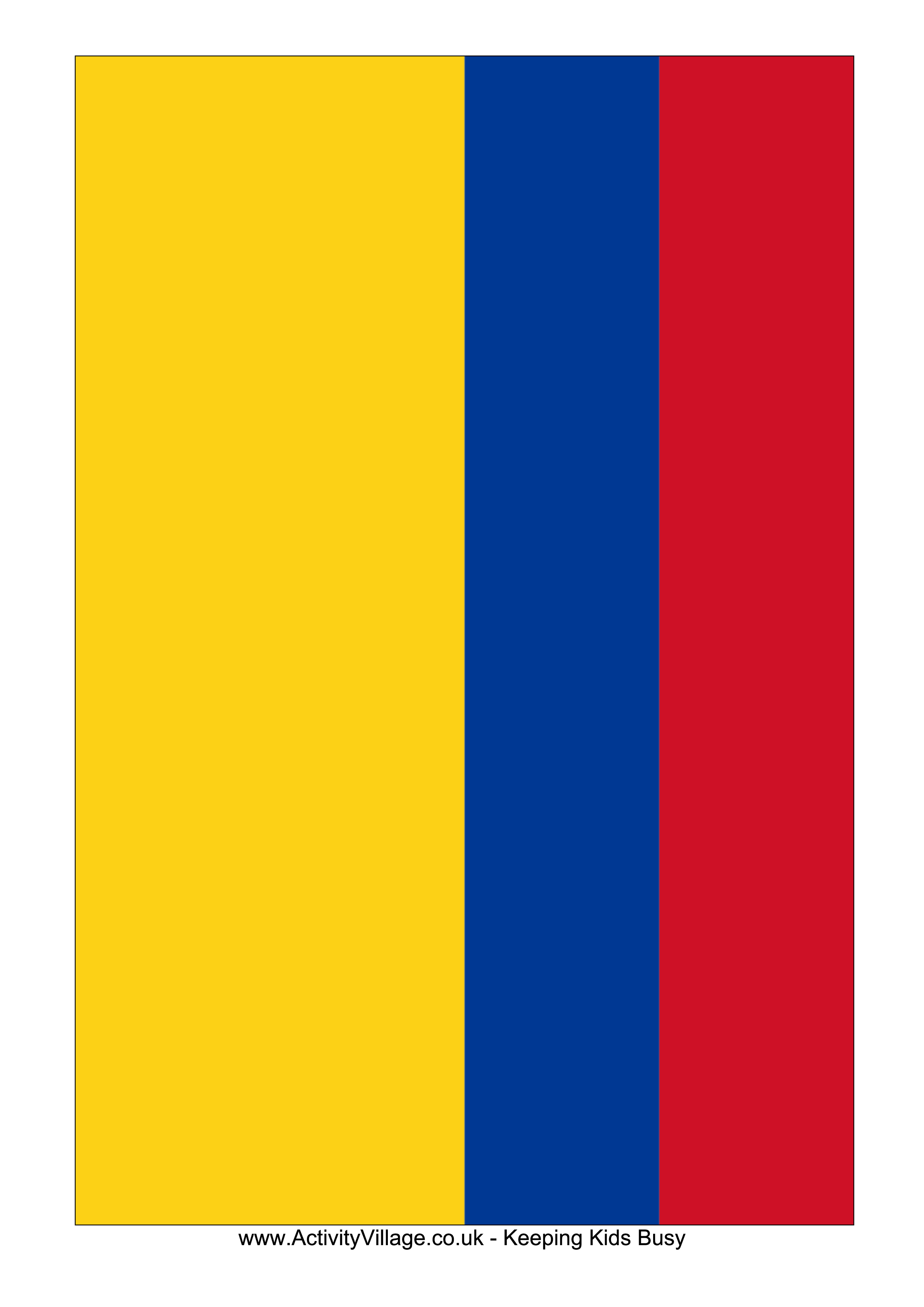 colombia flag plantilla imagen principal
