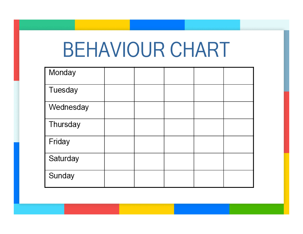 Behaviour Chart Kids main image