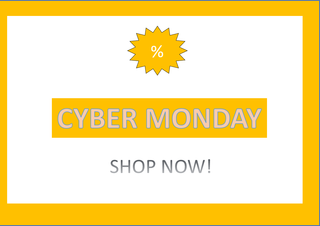 Cyber-Monday Sales Banner main image