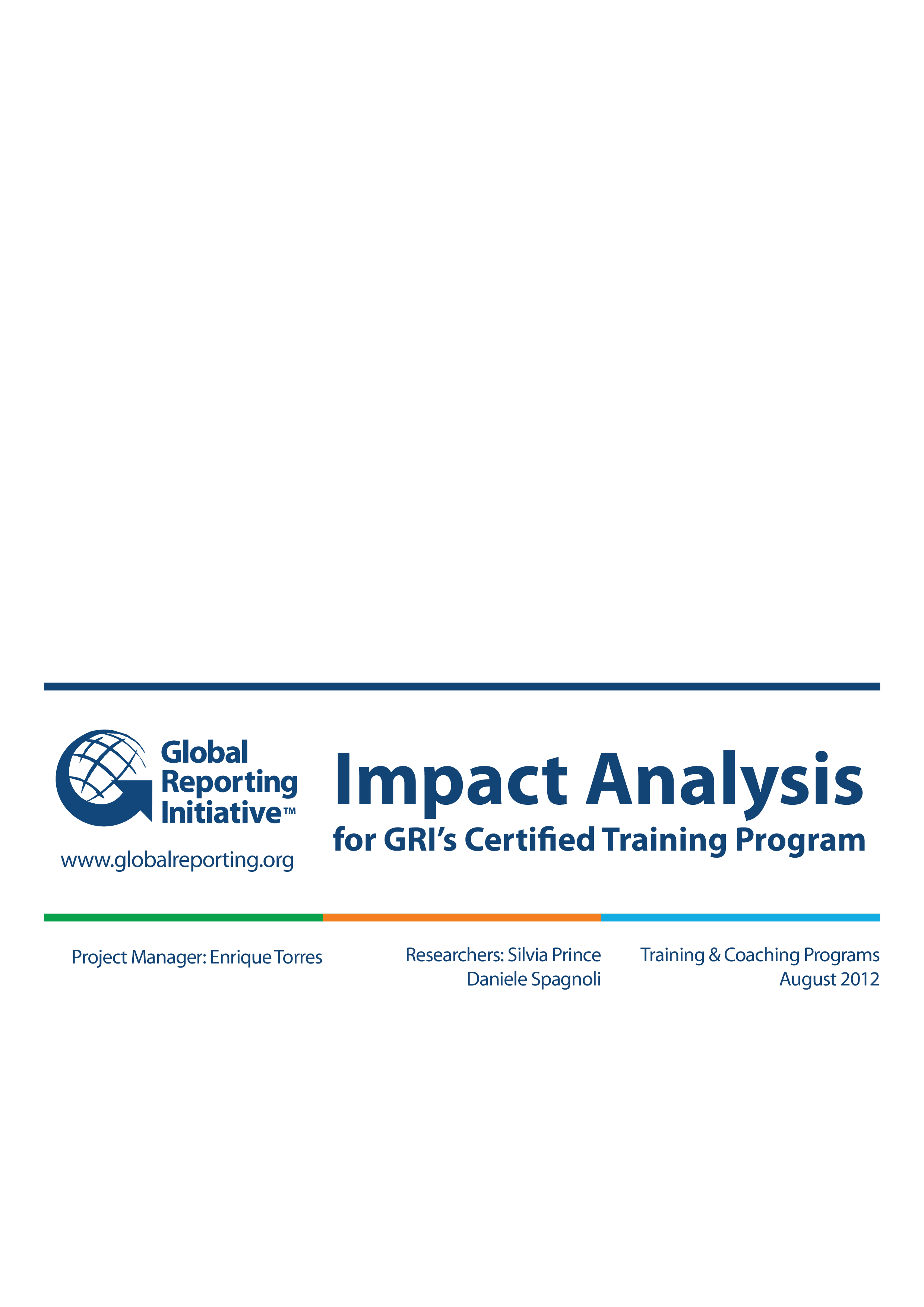 Organizational Impact Analysis 模板