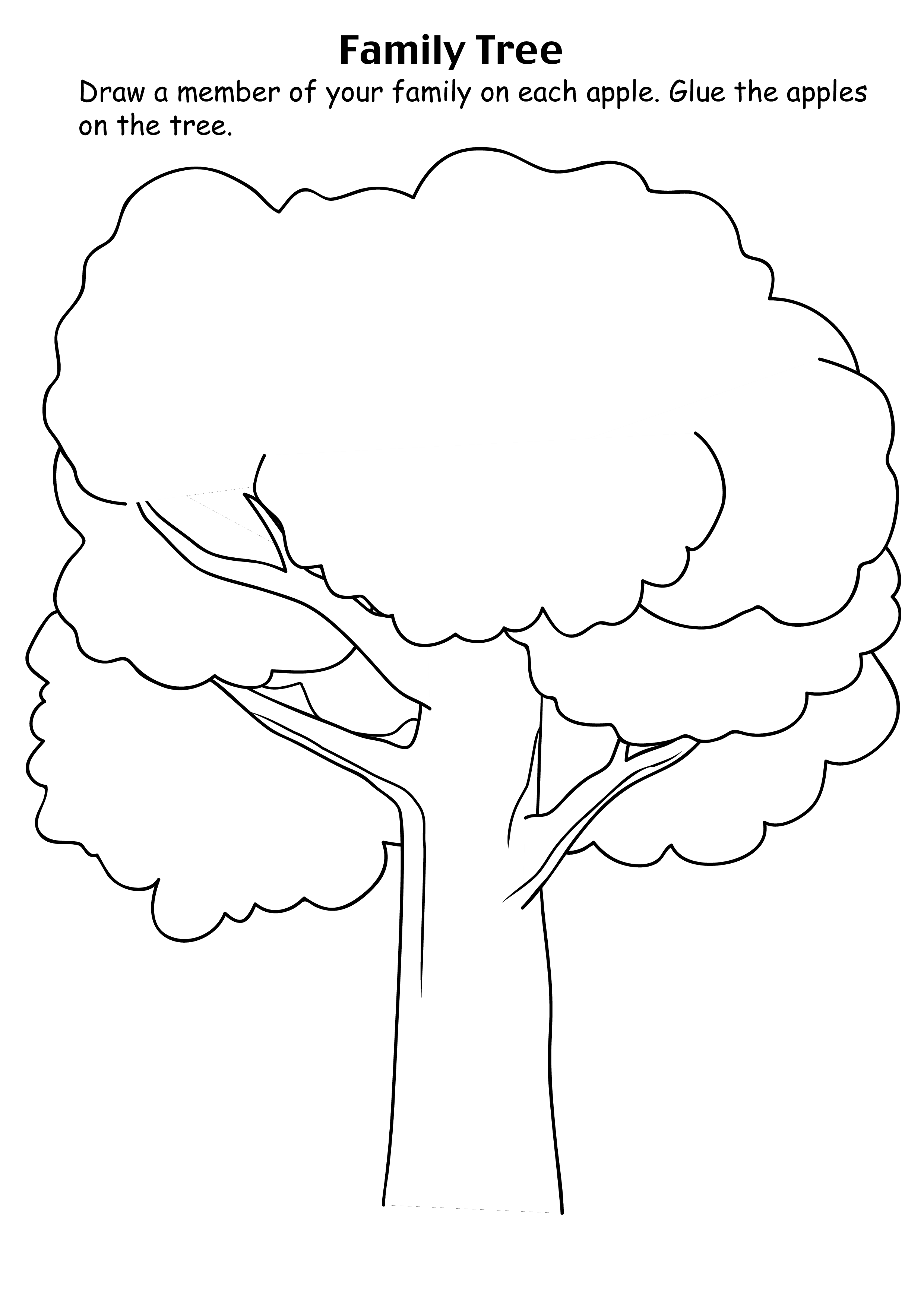 blank family tree voorbeeld afbeelding 