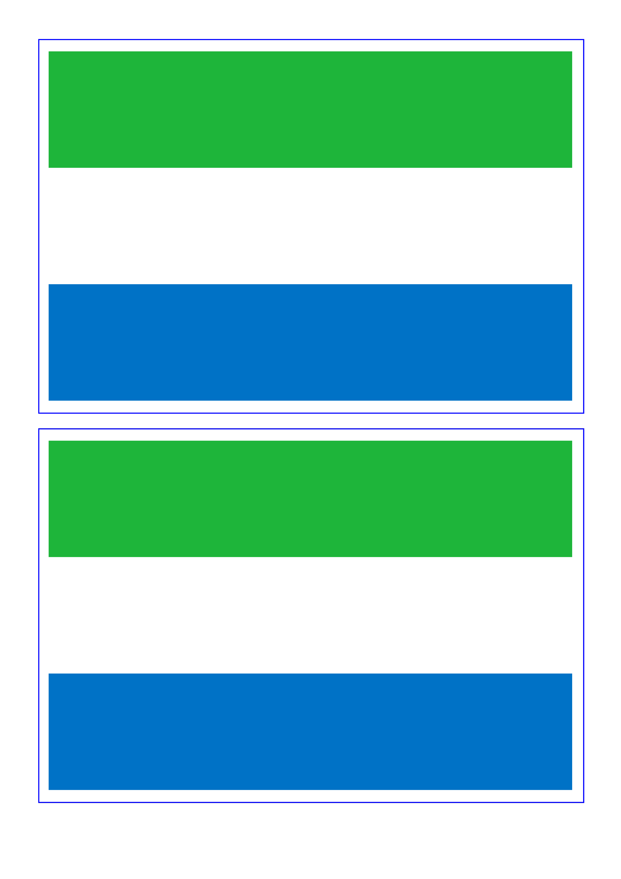 Sierra Leone Flag 模板