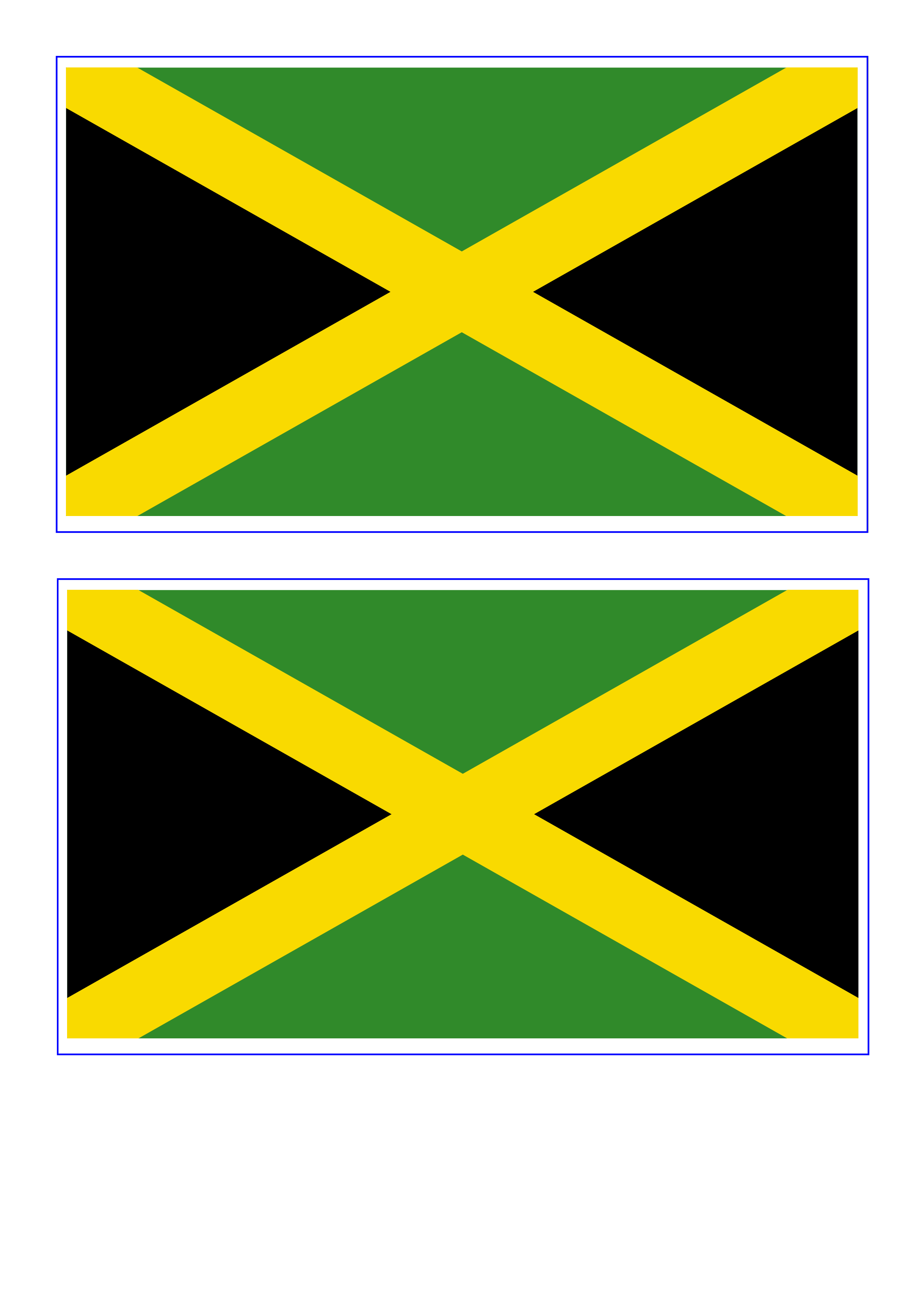 jamaica flag voorbeeld afbeelding 