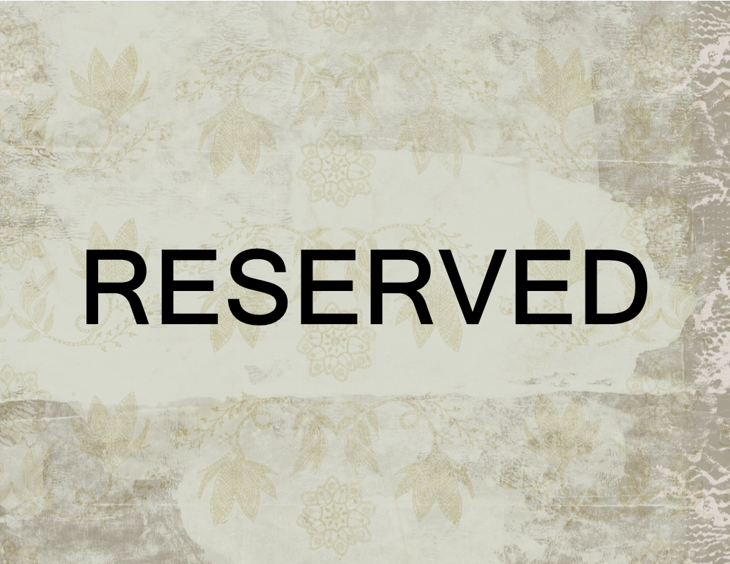 reserved sign plate template