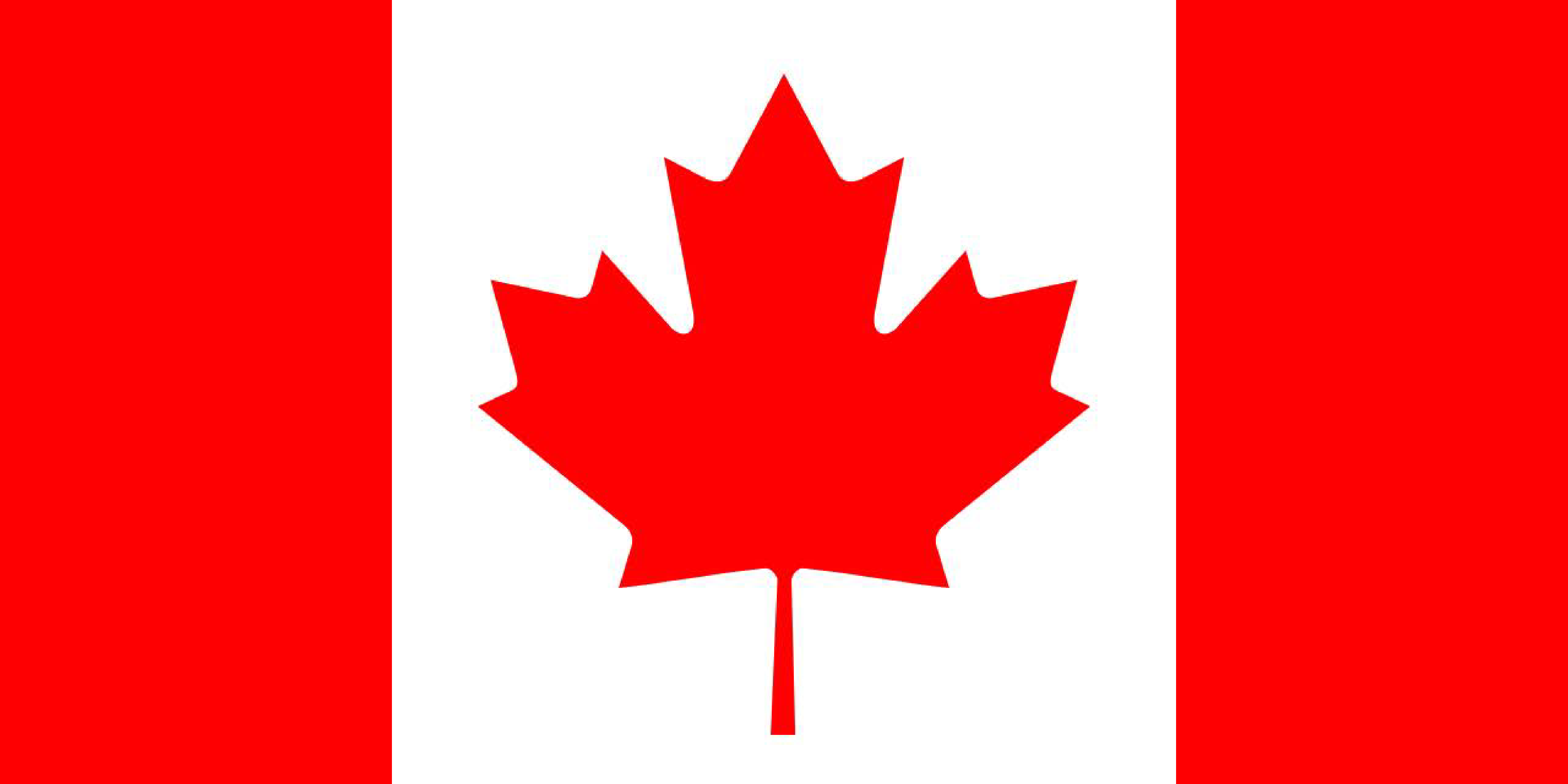 Printable Canada flag 模板