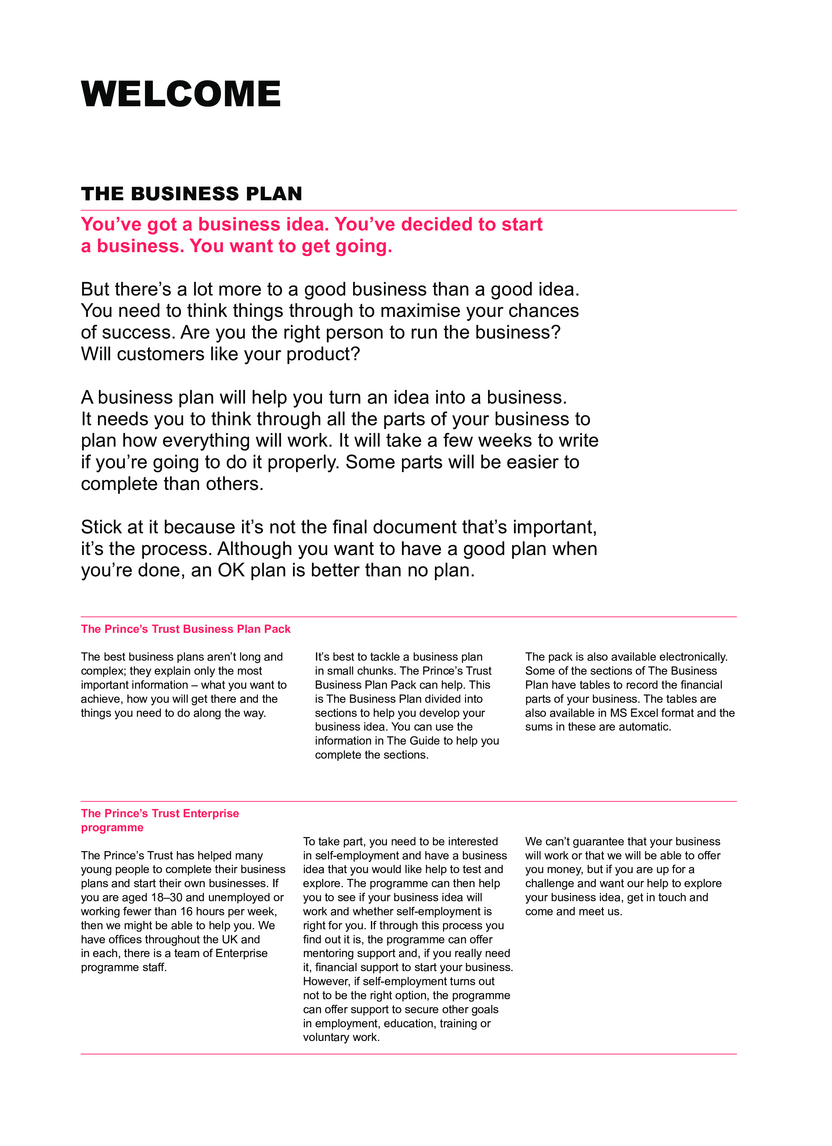 Simple Business Plan Template main image