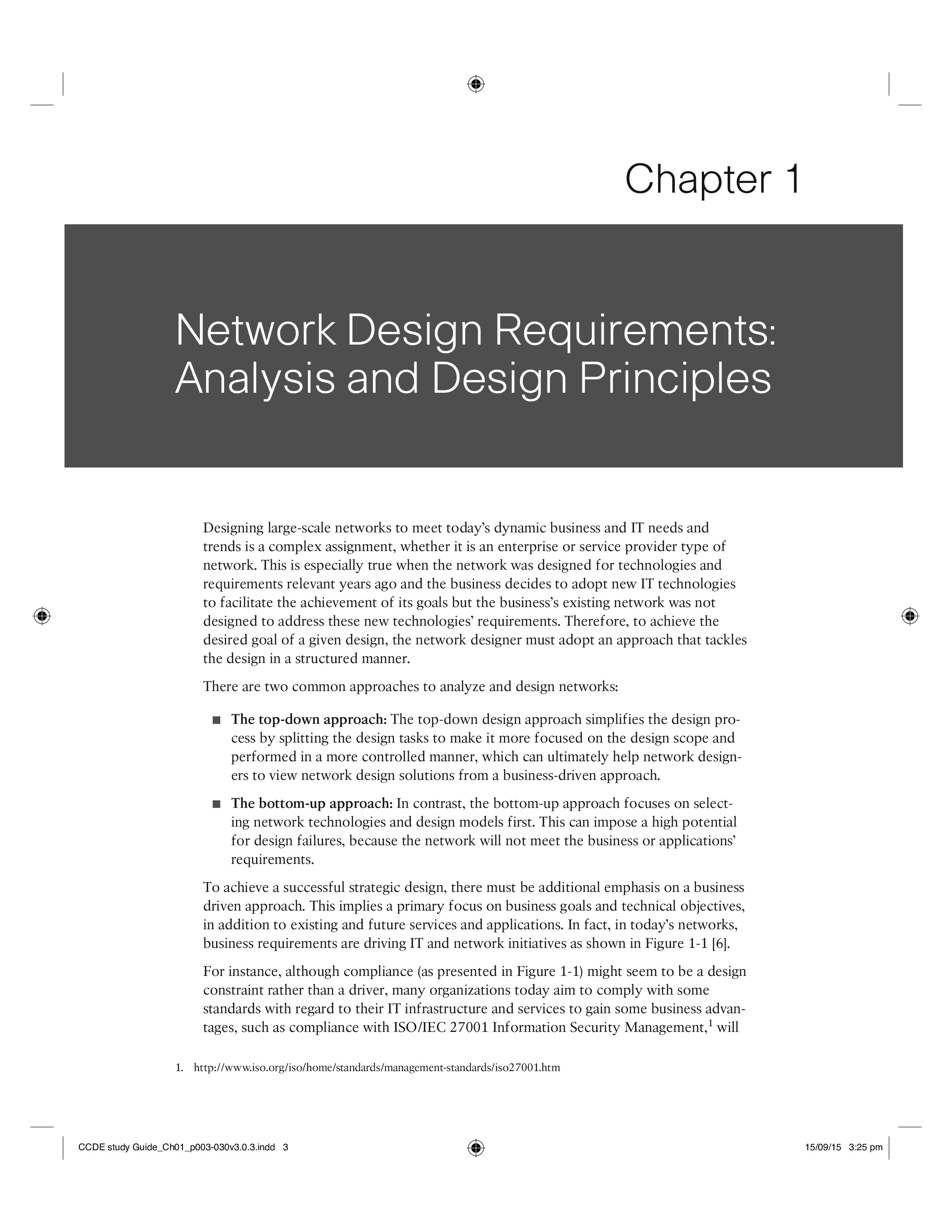 Network Design Requirements Analysis main image