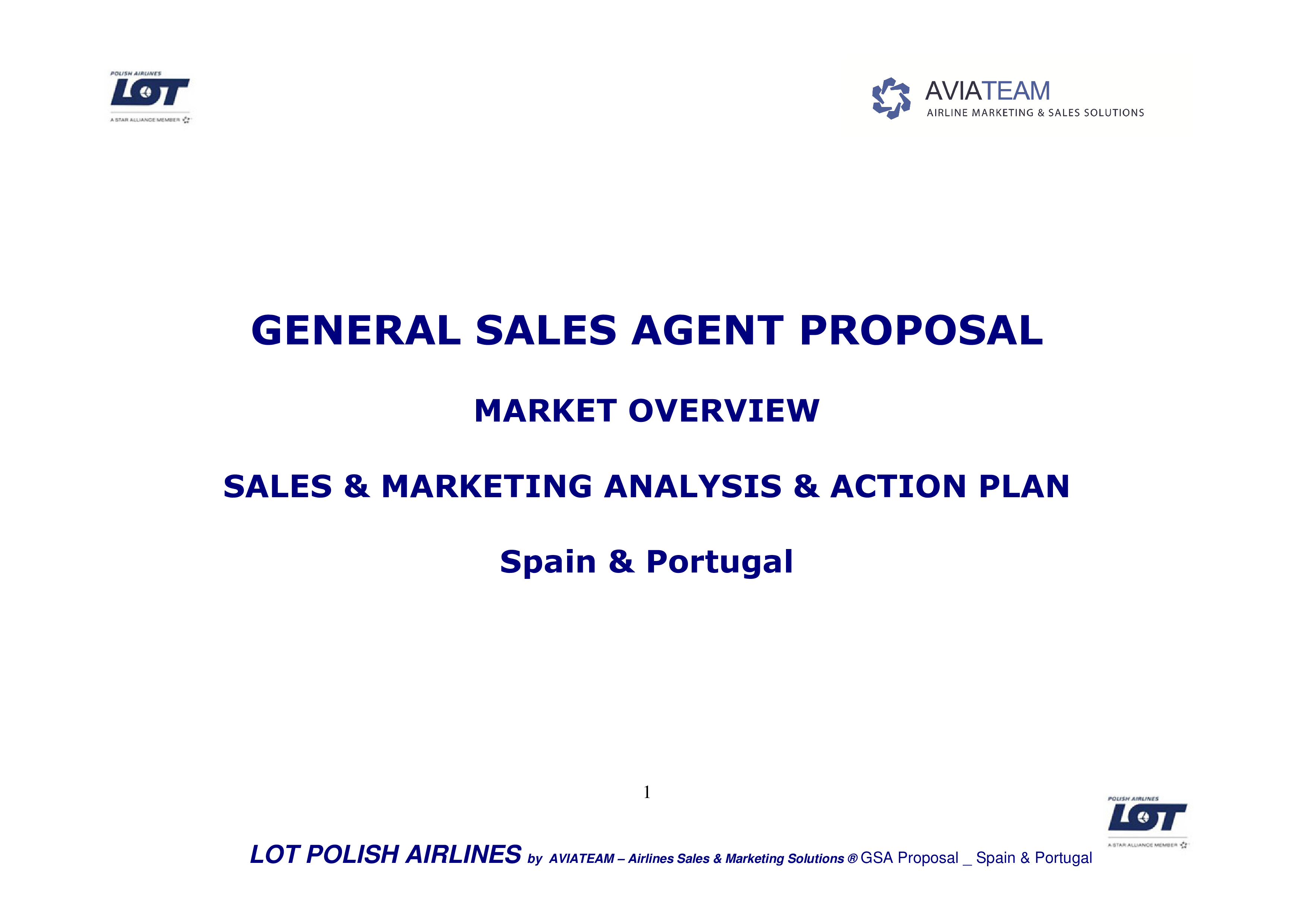 General Sales Agent Business Plan Spain & Portugal main image