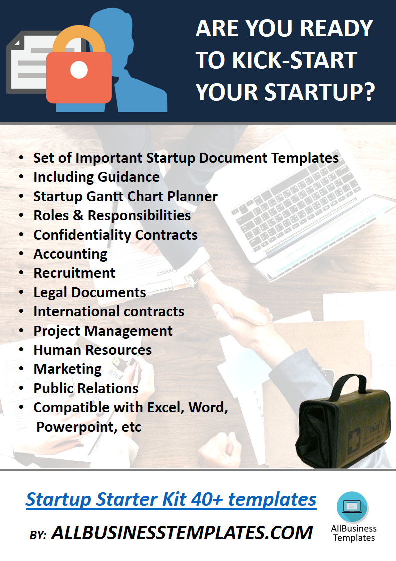 startup starter kit template