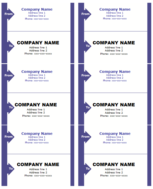 address label template voorbeeld afbeelding 