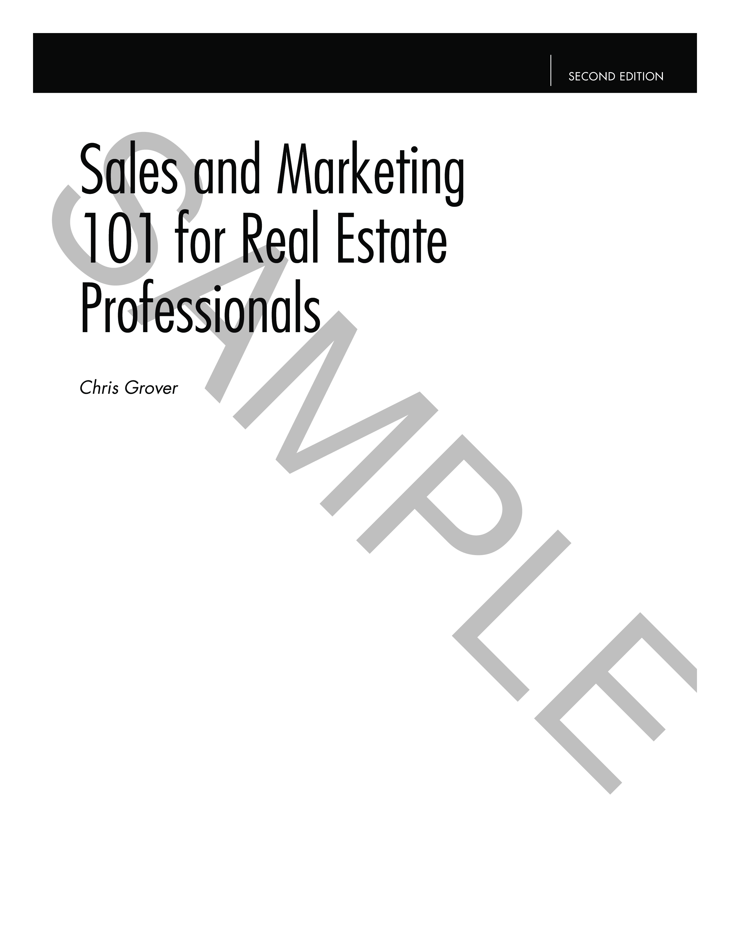 Real Estate Sales And Marketing Plan main image