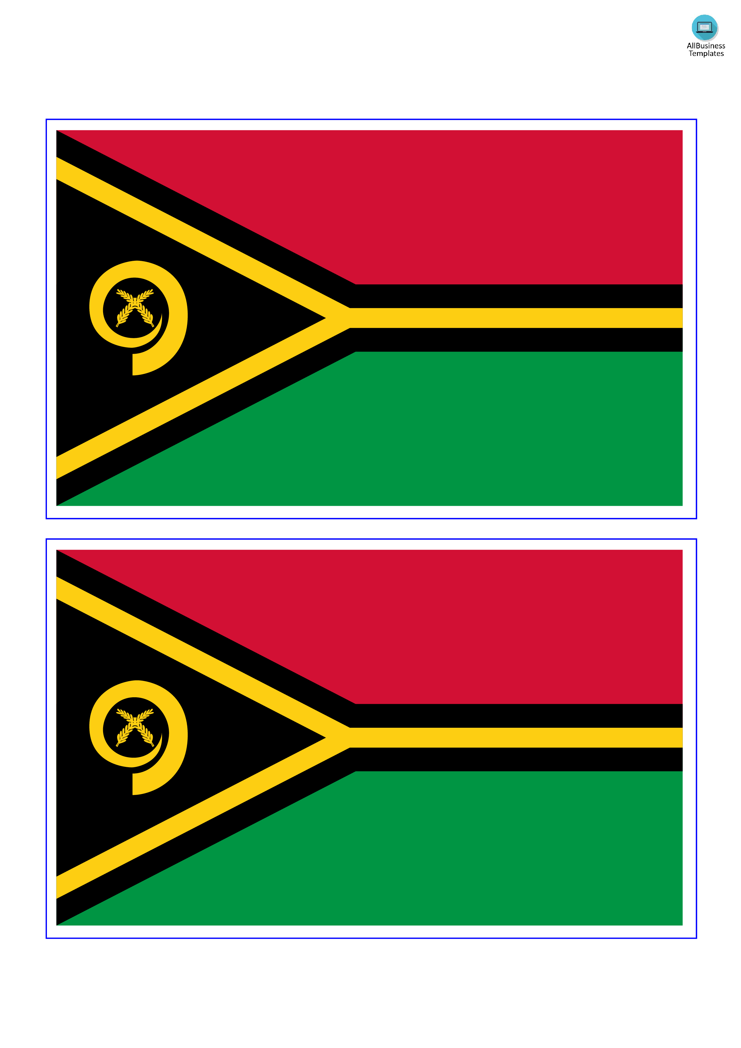 Vanuatu Flag main image