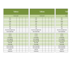 template topic preview image Yahtzee Score Sheets in excel