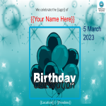 template topic preview image Birthday Flyer Sample