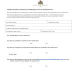 template topic preview image Child Conference Forms For Professionals