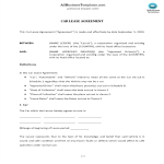 template preview imageCar Lease Agreement with Car Owner