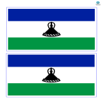 template preview imageLesotho Flag
