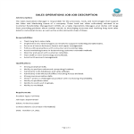 template topic preview image Sales Operations Job Job Description