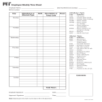 template topic preview image Employee Weekly Time Sheet