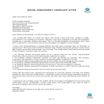 template preview imageSexual Harassment Complaint Letter