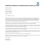template topic preview image Cover letter for airport ground staff