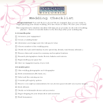 template topic preview image Wedding Day Items Checklist