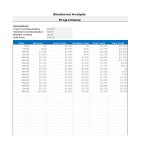 template topic preview image Break even analysis template sheet in excel