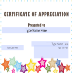 template topic preview image Certificate of Appreciation PDF