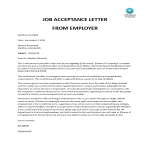 template topic preview image Conditional Job Offer Acceptance Letter