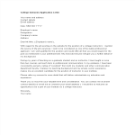 template topic preview image College Instructor Application Letter