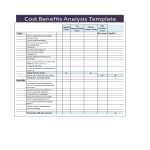 template topic preview image Office Cost-Benefit Analysis in MS Excel