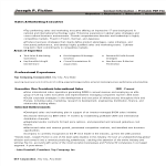 template topic preview image Marketing & Sales Executive Resume