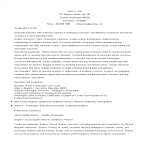 template topic preview image Experienced Teacher Resume Format