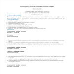 Sample Resume For Kindergarten Teacher Assistant gratis en premium templates