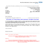 Patient Appointment Letter Simple gratis en premium templates