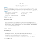 template topic preview image Hospitality Employee Resume