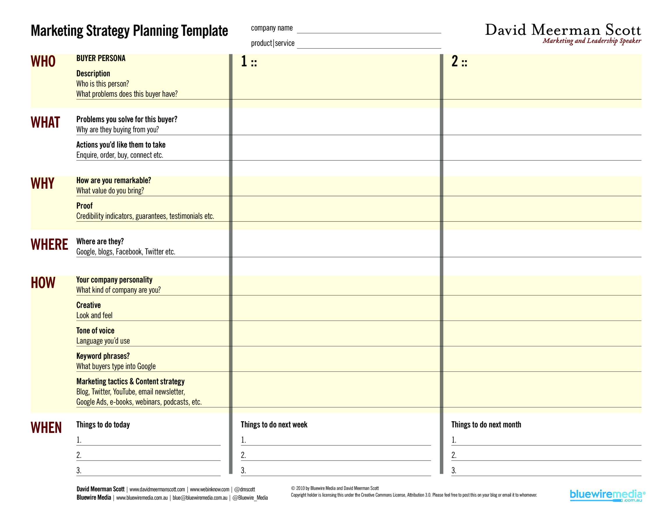 template preview imageMarketing Strategy Planning