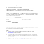 template topic preview image Rental Termination Letter From Tenant