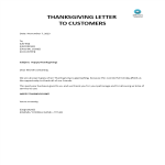 template preview imageThanksgiving Letter Template