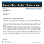 Engineering Resume Cover Letter Sample gratis en premium templates
