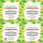 Carnival Flyer Template gratis en premium templates