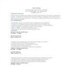 template topic preview image Software Engineering Manager Resume