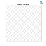 template preview imageIsometric Grid Paper