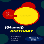 template preview imageBirthday Flyer