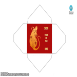 template topic preview image Chinese New Year Rat Hongbao