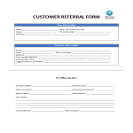 Customer Referral Template gratis en premium templates