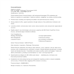 template topic preview image Financial Resume